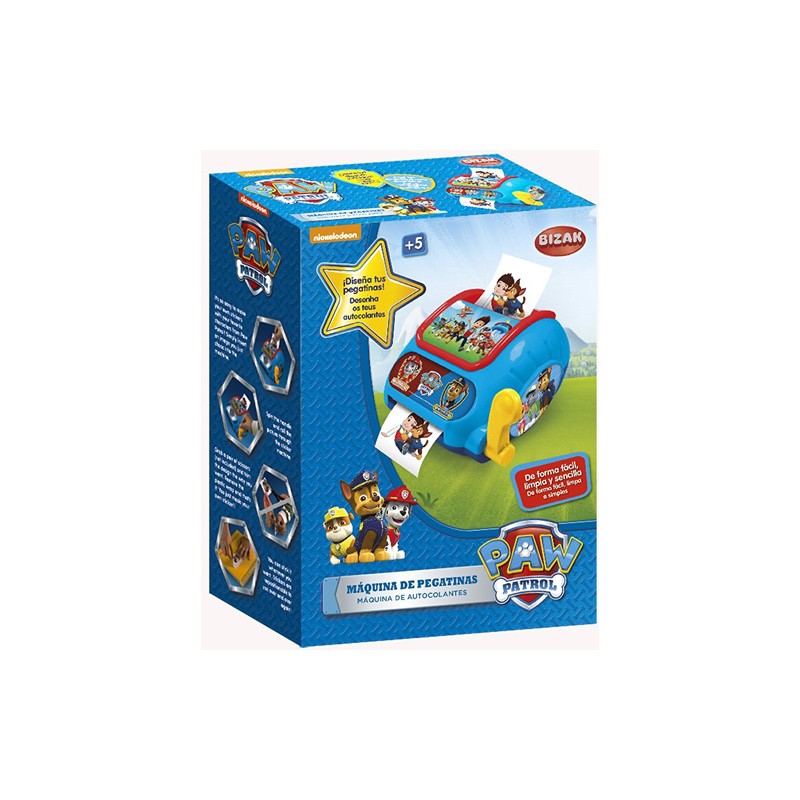 PATRULLA CANINA MAQUINA PEGATI