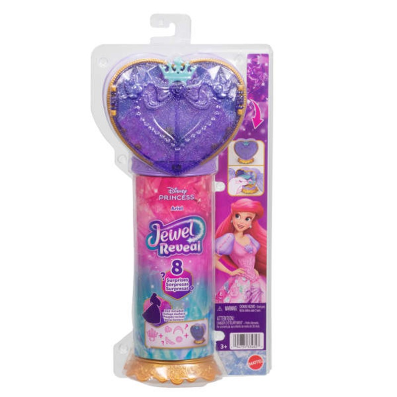 DISNEY PRINCESS MUÑECA ARIEL REVEAL