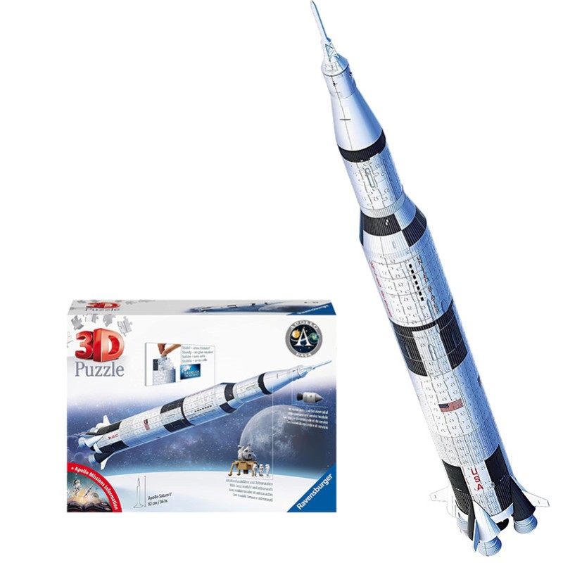 PUZZLE 3D APOLLO SATURN V ROCK