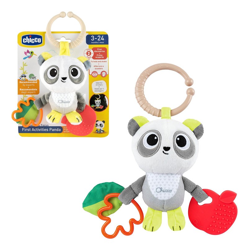 SONAJERO DE TELA PANDA