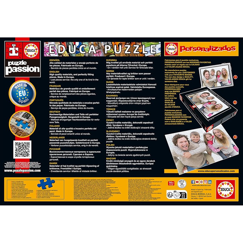 PUZZLE 1000P TORTUGAS EN EL PARAISO