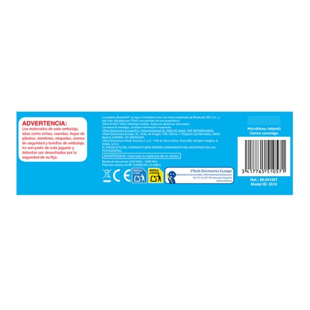 MICROFONO INFANTIL CANTA CONMI