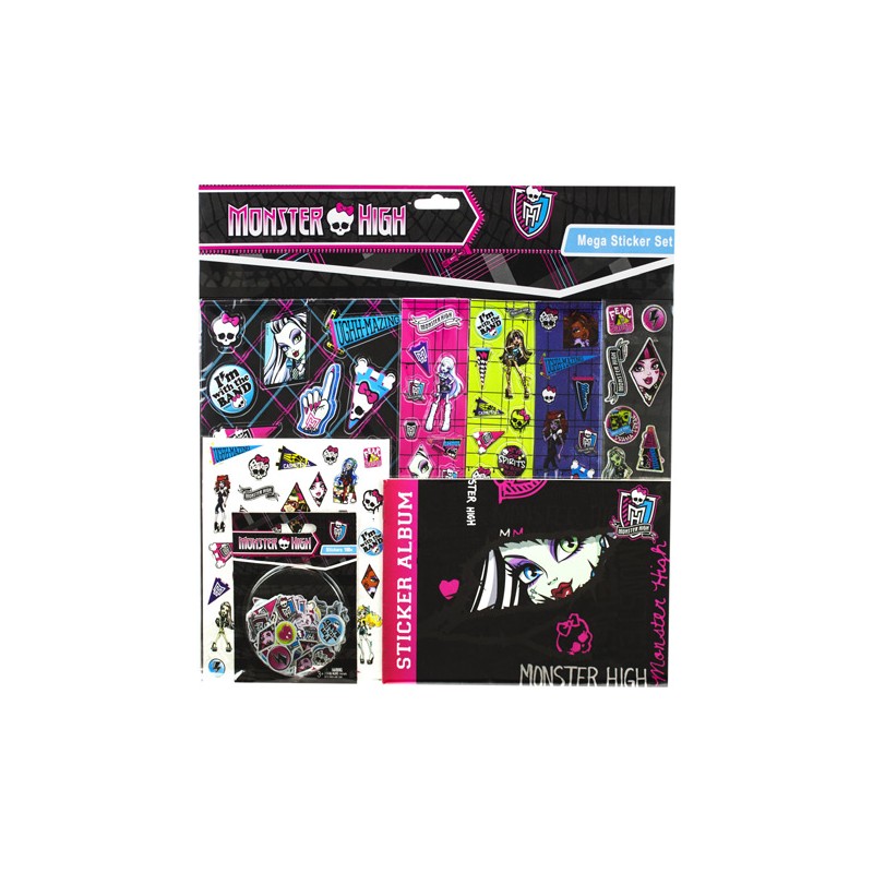 MONSTER HIGH MEGA STICKER SET