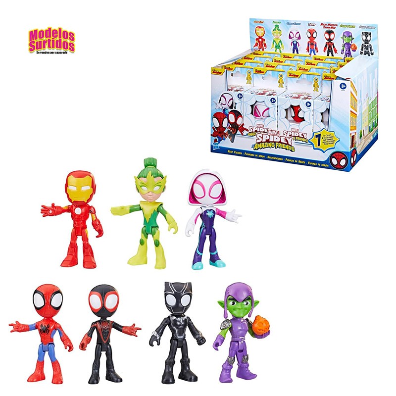 SPIDEY SURTIDO FIGURAS HEROES