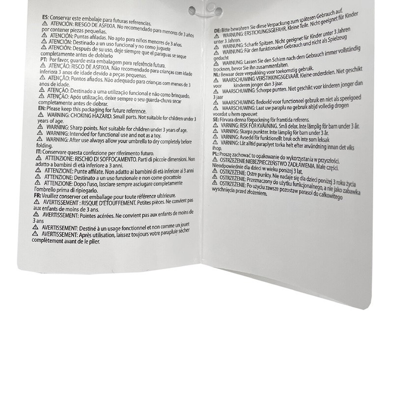 PARAGUAS MANUAL INFANTIL TRANS