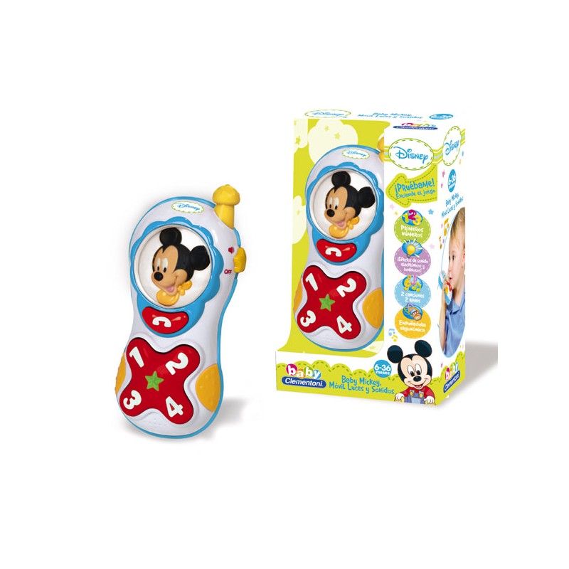 MOVIL BABY MICKEY CON VOZ LUCE