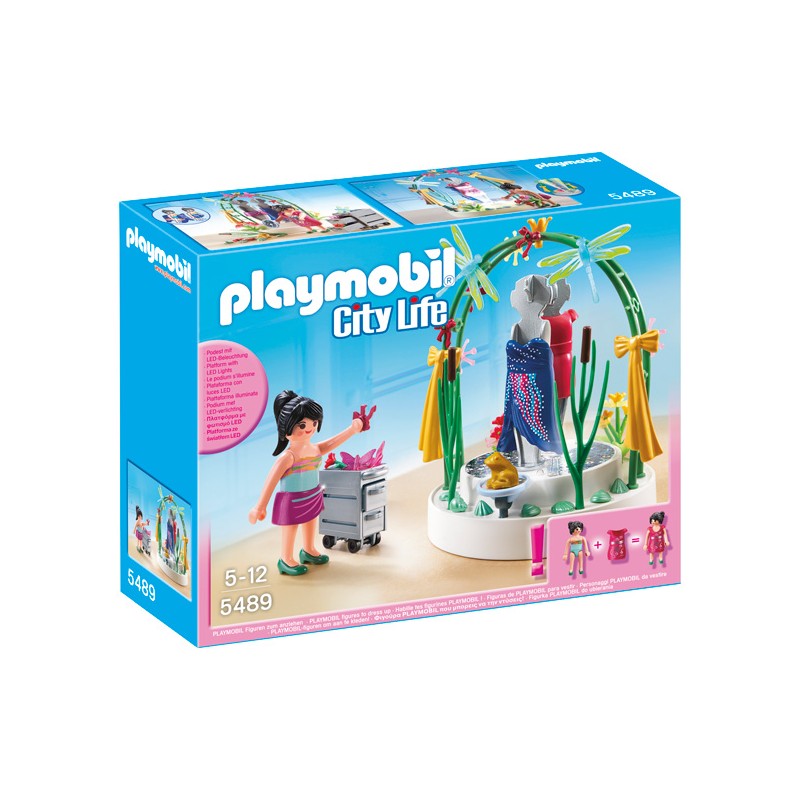 ESCAPARATE CON LUCES LED