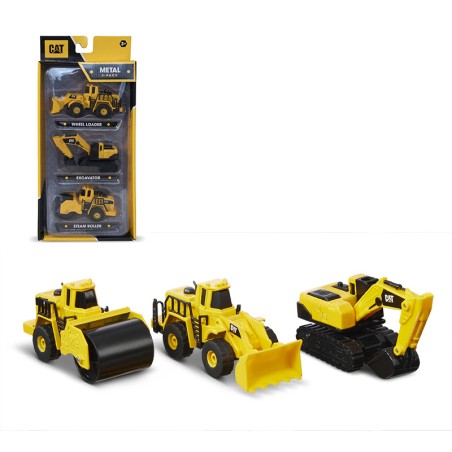 CAT METAL 3 PACK CONSTRUCCION
