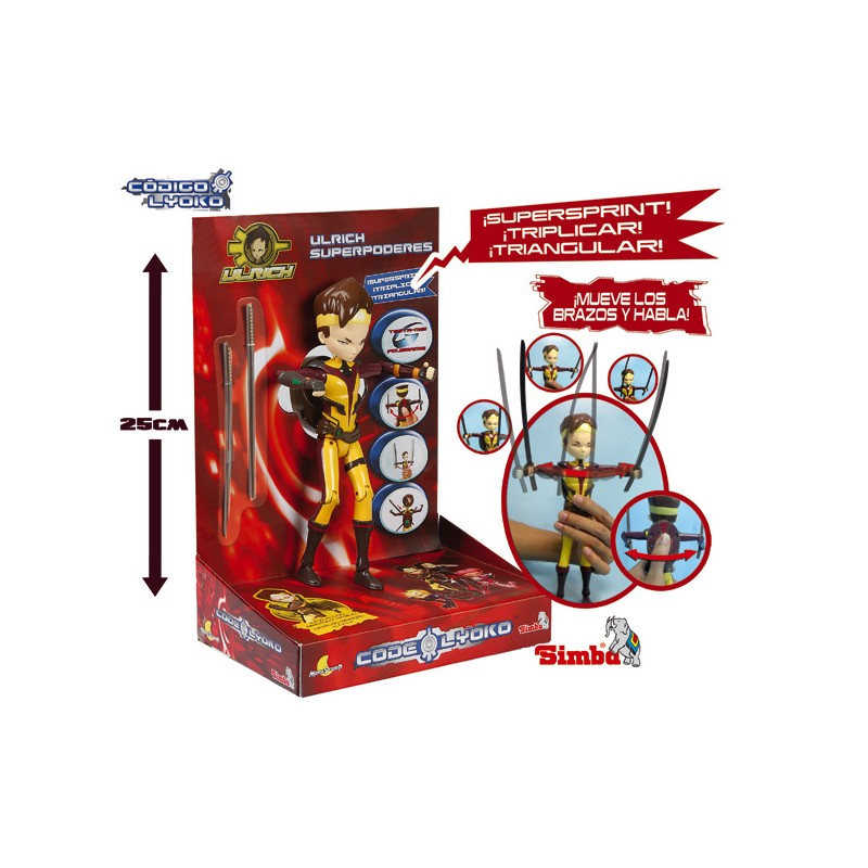 C.LYOKO FIG.ART.ULRICH SONIDO