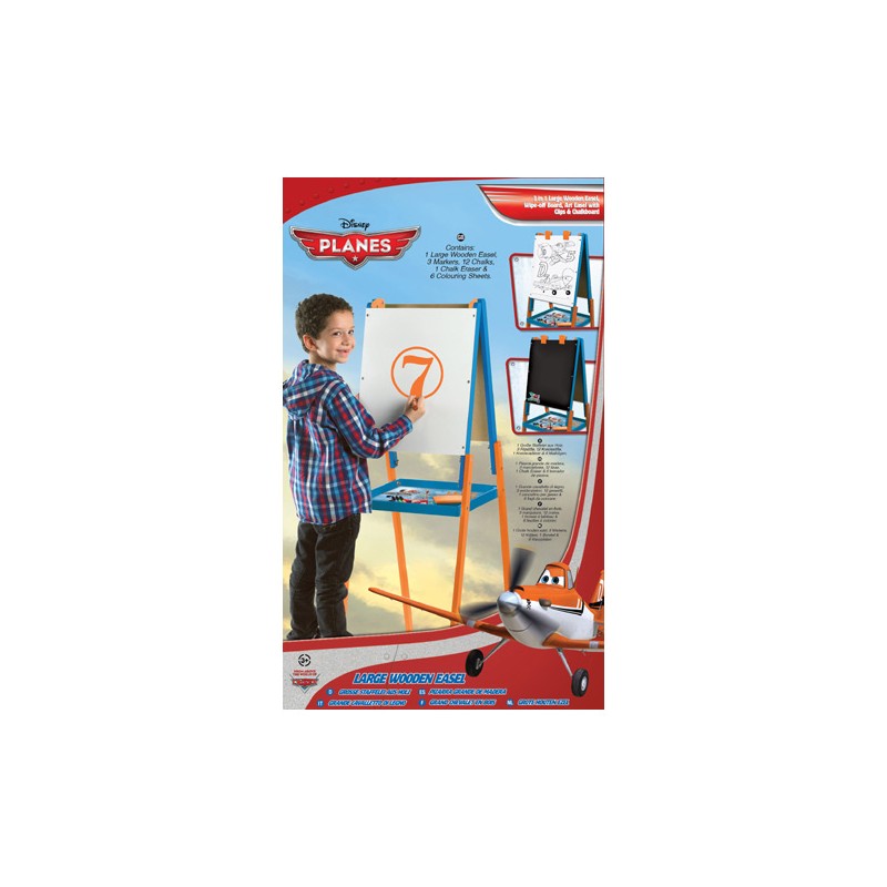 PIZARRA 3 EN 1 MADERA PLANES