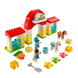 DUPLO ESTABLO CON PONIS