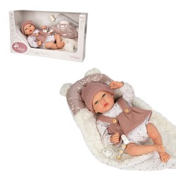 MUÑECA REBORN ARIAS 40 CM SAND