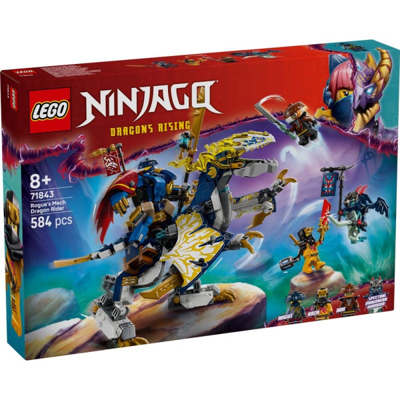 NINJAGO MECA DE ROGUE Y DRAGON