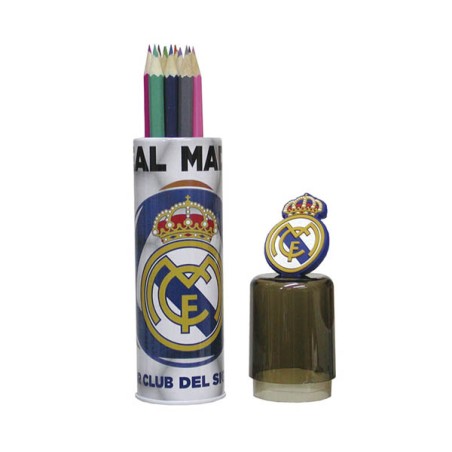 REAL MADRID TUBO DE METAL C/1