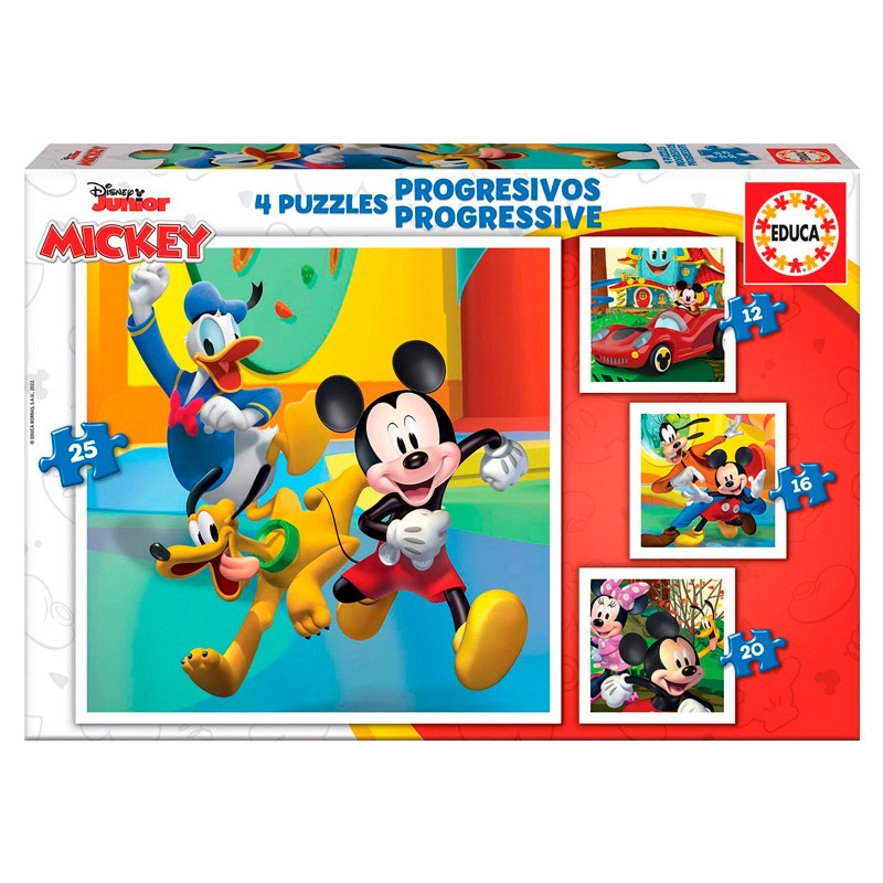 PUZZLE PROGRESIVOS MICKEY & FR