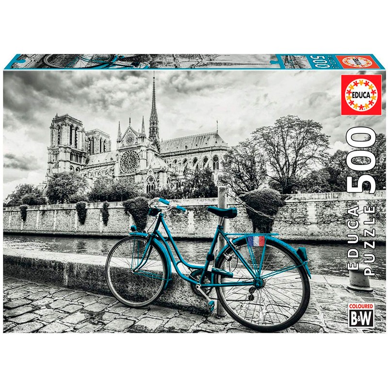 PUZZLE 500P BICICLETA CERCA DE