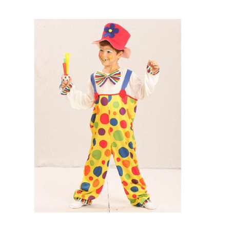DISFRAZ PAYASO SOMBRERO 10-12