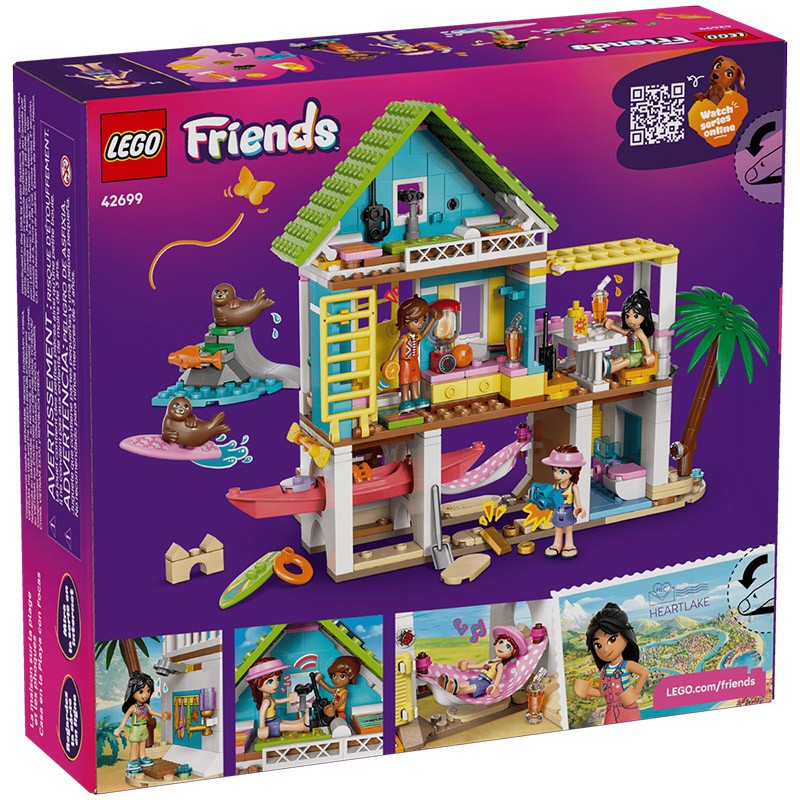 FRIENDS CASA EN LA PLAYA CON FOCAS