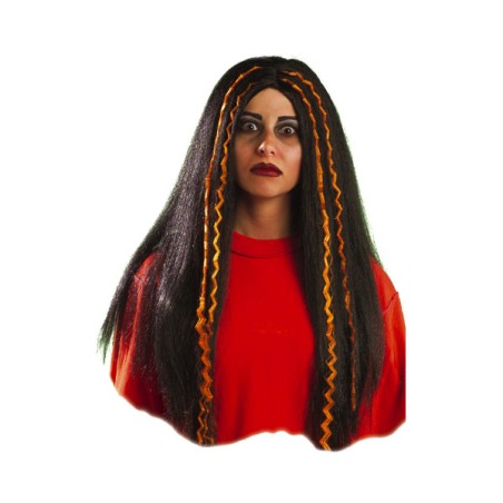 PELUCA MECHONES NARANJA