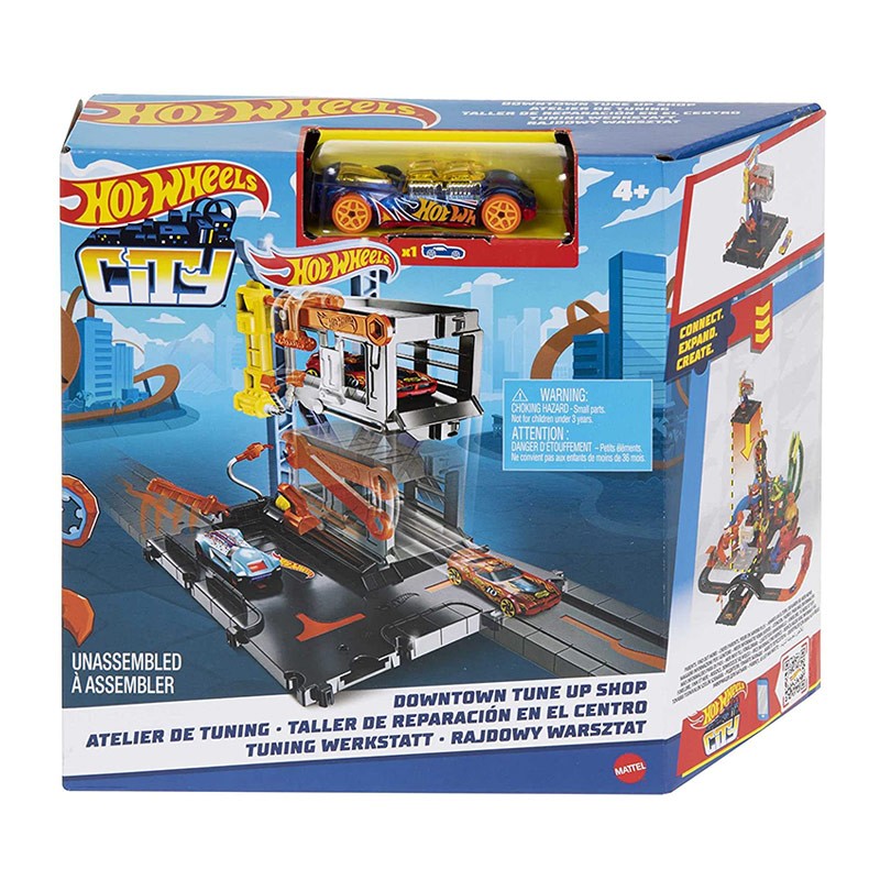 HOTWHEELS CITY TALLER MECANICO