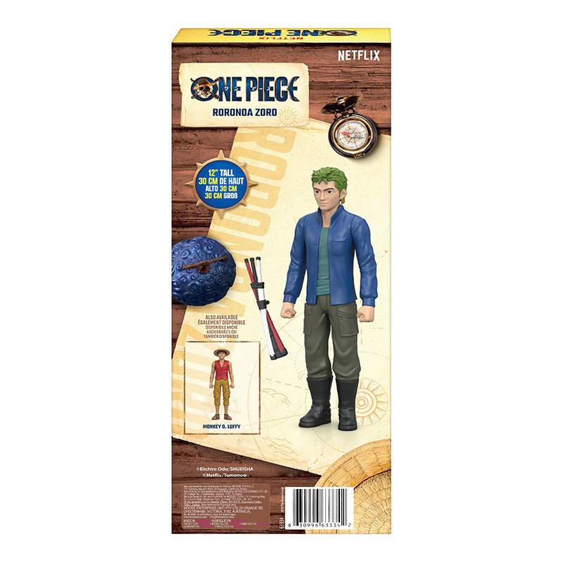 ONE PIECE FIGURA DE ACCION LRG ZORO