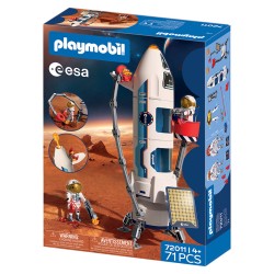 ESPACIO COHETE A MARTE DE LA E