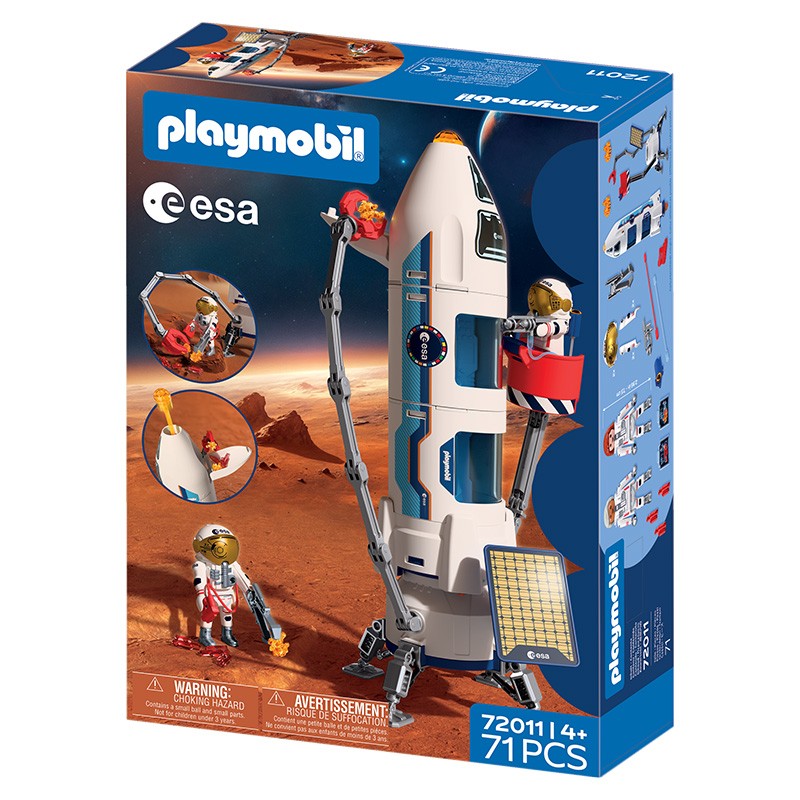 ESPACIO COHETE A MARTE DE LA E