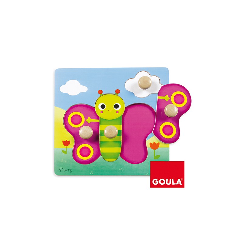 PUZZLE MARIPOSA (22X22CM)