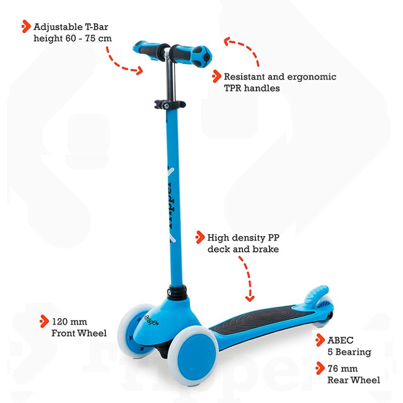 PATINETE TRIPPER 2 RUEDAS DELA