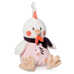 BABY MINI GALLINA MUSICAL ROSA