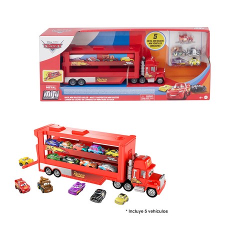 CARS MINI CAMION MACK + 5 MINI