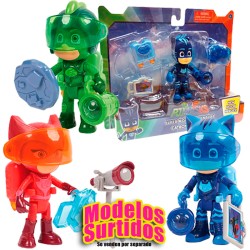 PJ MASKS SET FIGURAS AVENTURAS