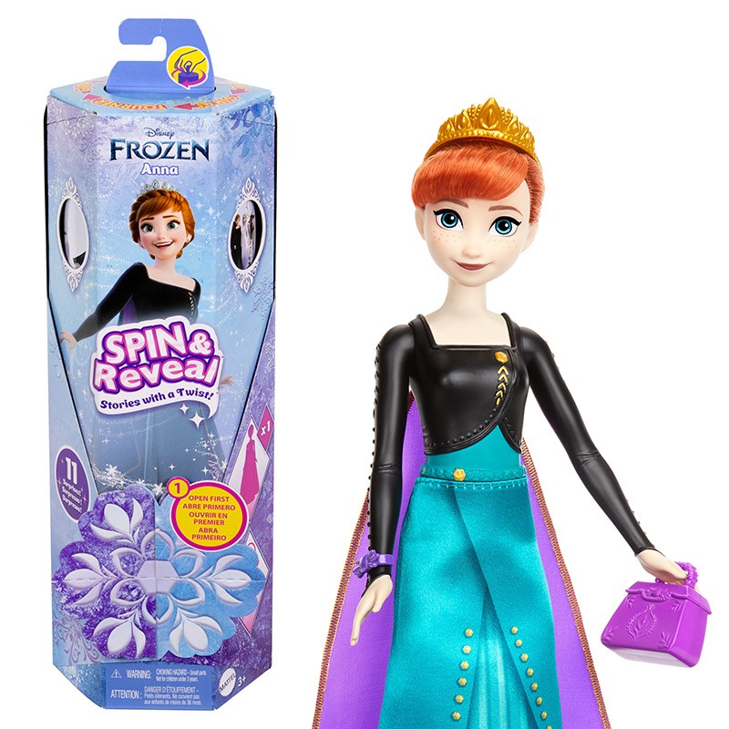 DISNEY FROZEN ANNA SPIN AND RE