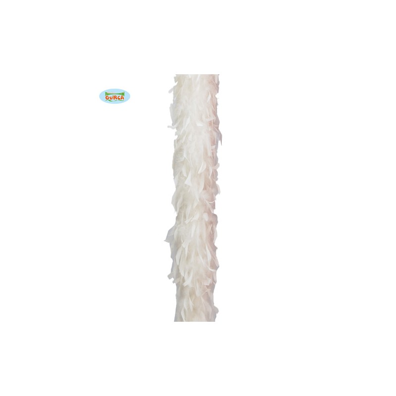 BOA PLUMA BLANCA 180 CM