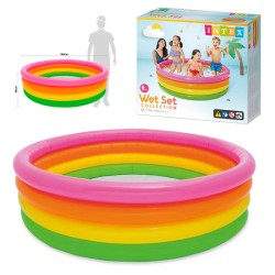 PISCINA HINCHABLE 4 AROS SUNSE
