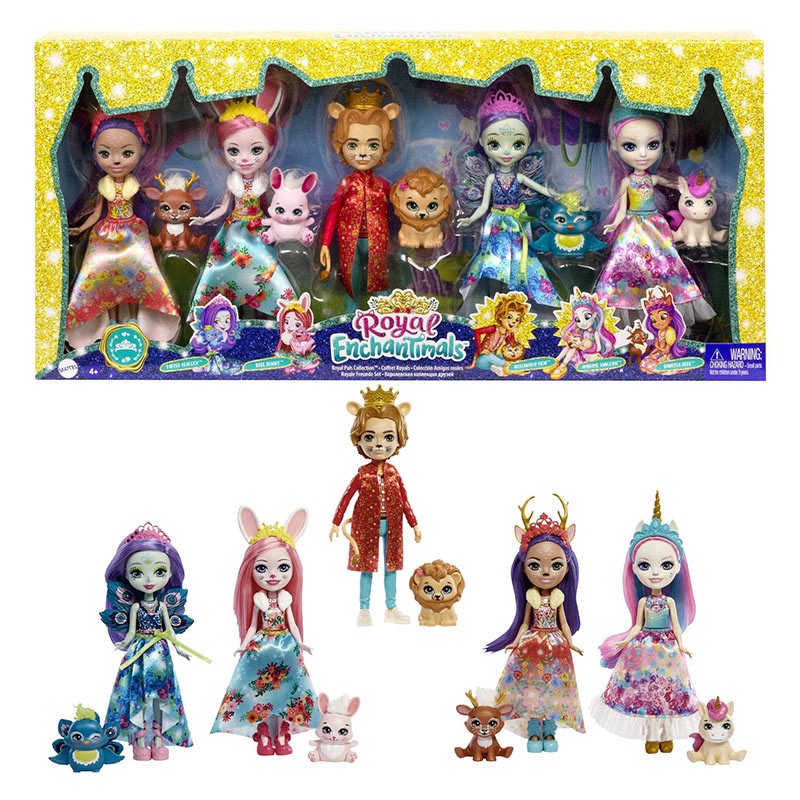 ENCHANTIMALS ROYAL PACK 5 PERS