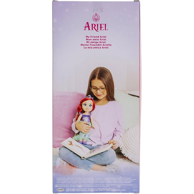 MUÑECA PRINCESA ARIEL 38 CM