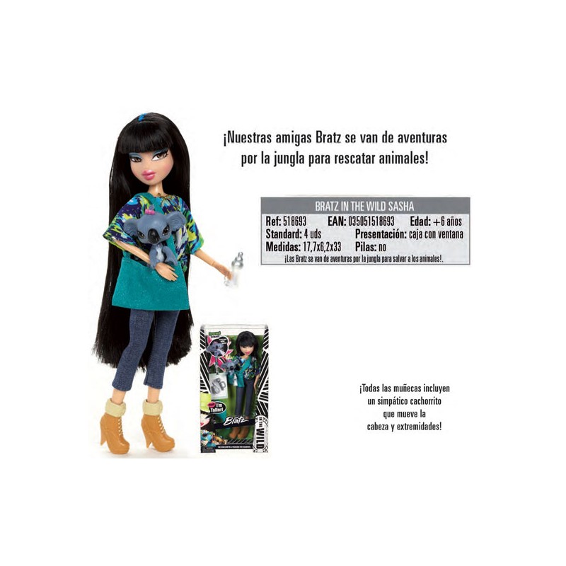 BRATZ IN THE WILD SASHA