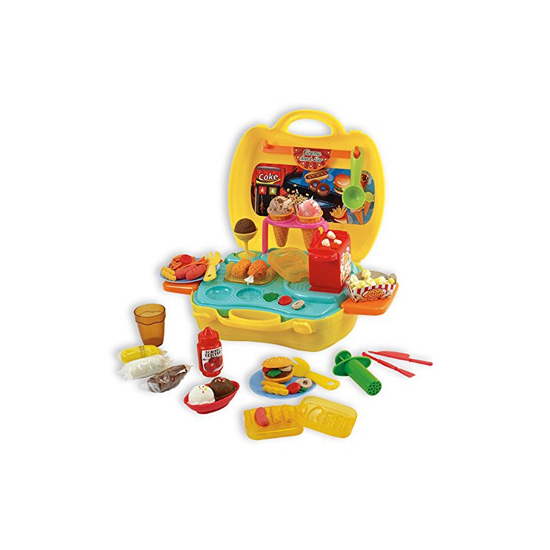 MALETIN PLASTILINA COMIDITAS