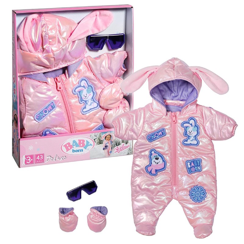 BABY BORN TRAJE DE NIEVE DELUX