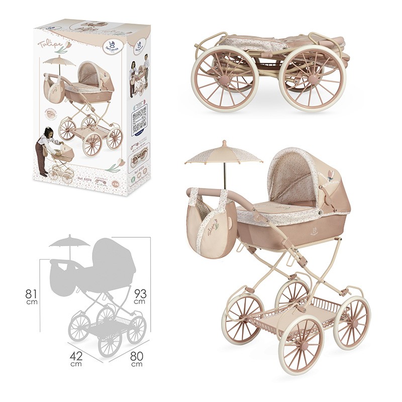 TULIPE COCHE DE MUÑECA PLEGABL