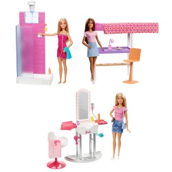 BARBIE MUÑECA Y MOBILIARIO