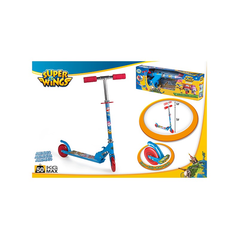 PATINETE SUPER WINGS ALUMINIO