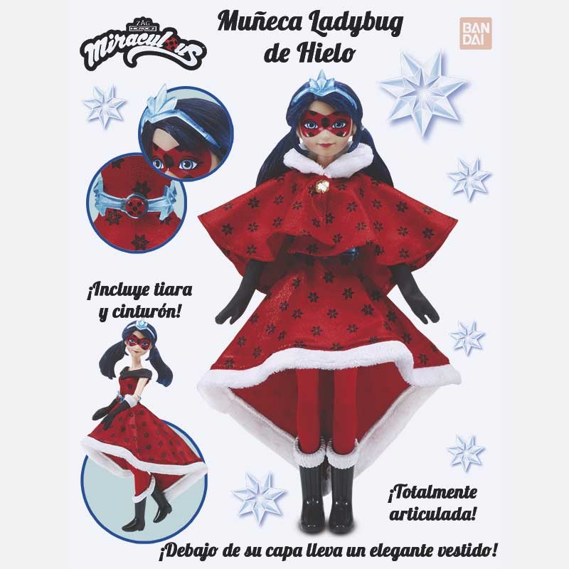 LADYBUG MUÑECA DE HIELO